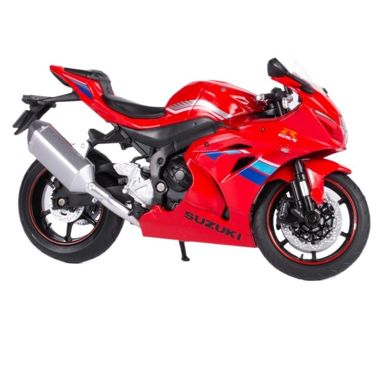 

Модель мотоцикла SUZUKI GSX1000 в масштабе 1/12, отлитая под давлением — реалистичный дизайн, идеально подходит для любителей мотоциклов, прекрасный подарок для всех возрастов красный