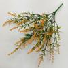 Lifelike Artificial Lavender Fake Flower Safe BPA-free Plastic Faux Plant 34cm 1Pcs for Wedding Home Coffee Table Decor
