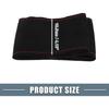 Car Hand Sewn DIY Steering Wheel Cover Breathable Comfortable 32-35cm Stitch on Wrap Cover Suede Black Stitches Red