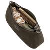 COACH Teri Cow Leather Crossbody Bag, Shoulder Bag Small Women's Army Green CCE42-QBARY