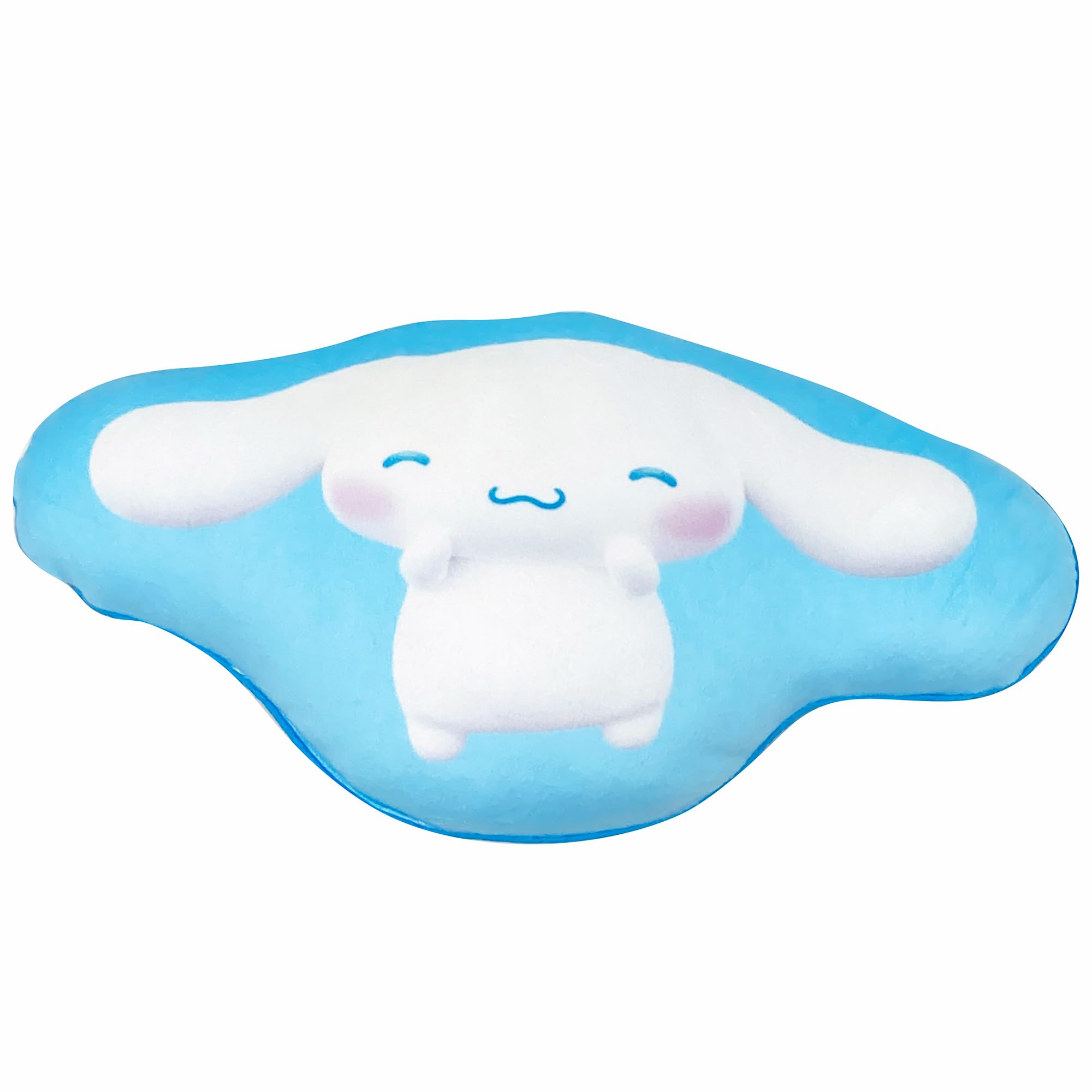 

MORIPiLO Body Sanrio Characters Cinnamoroll Cinnamon Micro Plush Nap by Morishita Makura Pillow, (Die-Cut Cushion), Skin-Friendly Fabric, Toy, Pillow,