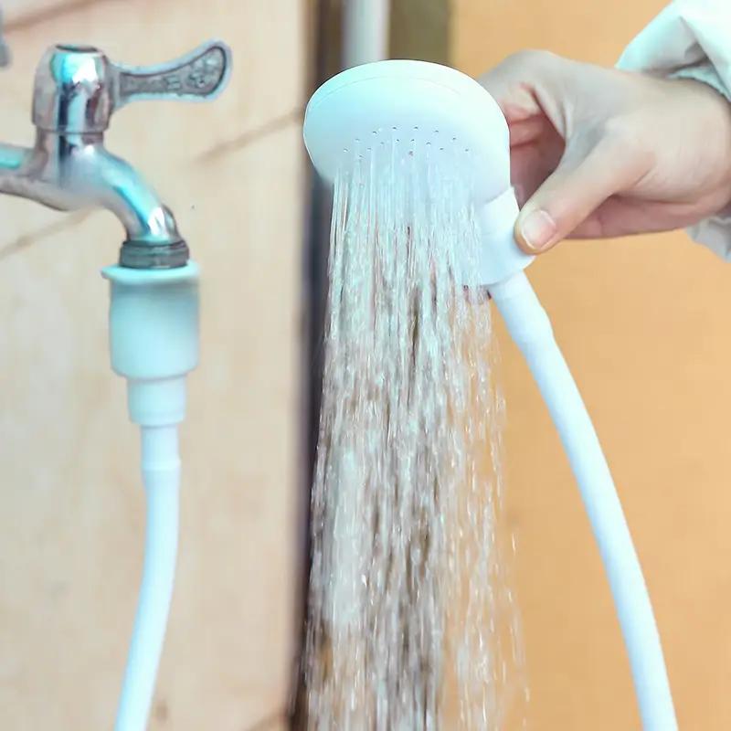 Kolej Jednoduchý Rychlopřipojovací Kohoutek Sprcha Multifunkční Konektor Šampon Sprcha Koupel pro Domácí Mazlíčky Sprchová Hlavice