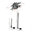 Cymbal Holder Arm Easy To Install Support Removable Metal Mount Clamp