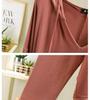 Plus Size Women's Long-Sleeve Modal T-Shirt - Hooded, Solid Color, Sun Protection, Lightweight for Spring/Summer