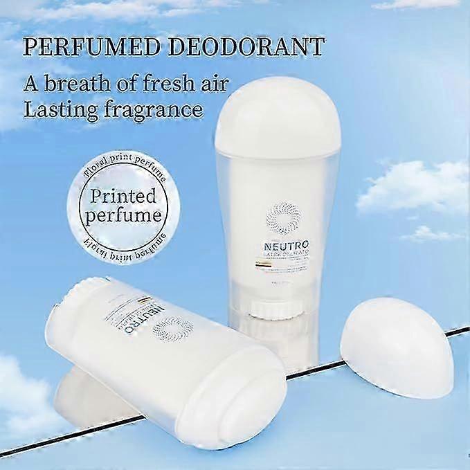 Deodorant Stick with Triple Moisturising -Sweat & Odour Protection Natural Deodorant - Against White Marks for Men & Women