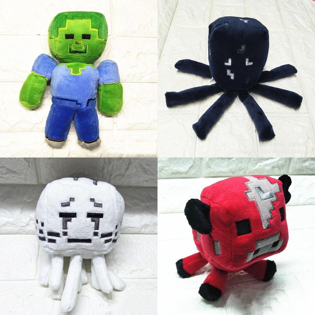 Adorable Minecraft Plush Toys Soft And Cuddly Creeper Enderman Wolf Stuffed Gift For Kids