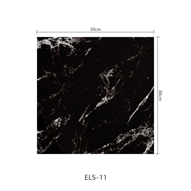 10 Stück 30*30cm selbstklebende Anti-Fliesen-Wandaufkleber, Marmor-Badezimmer-Bodenaufkleber, wasserdichte PVC-Wand für Schlafzimmer und Wohnzimmer