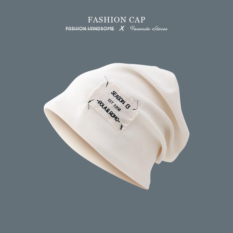 

Шляпа женская новая универсальная шляпа-стопка большой обхват головы шляпа-мешок модная теплая шляпа трендовая послеродовая шляпа Standard бежевый