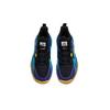 Anta Kids Non-Slip Shock Absorbing Wear-Resistant High-Top Basketball Shoes Kids Sneakers Purple Blue Yellow A312131181-2
