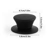 1 Pezzo Pomello per Coperchio Pentola in Silicone Universale Nero Rosso Grigio Manico Sostitutivo per Coperchio Pentola Utensili da Cucina Pomelli per Coperchio Casseruola Cucina
