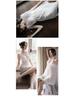 Plus Size Erotic Lace Pajamas: Sheer Two-Piece Nightdress Set