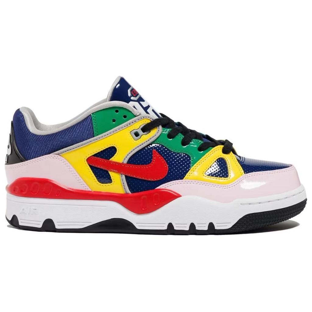 Nigo X Nike Air Force 3 Low SP OGIN - Blue Void Otsumo Plaza Japan Exclusive Unisex Sneakers University-Red Tour-Yellow Pink-Foam HV0489-400
