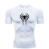Tight Suit Short-sleeved High Elasticity Quick-drying T-shirt Running Workout Jogging Training Sports Top Trendy Sweat-Resistant Fitness Suit