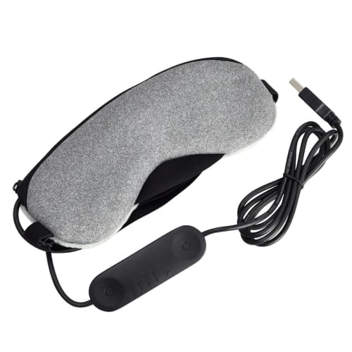 Goods Land [Temperature Control & Timer] Unscented Hot Eye Mask, USB Powered, 9 Temperature Settings, 4 Timer, GD-HOTEYEMASK