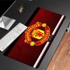 Manchester Crest Mouse Pad, Rubber Base, Mouse Pad for Gamers and Office Use, Gaming Desk , Easy To Clean Mat Christmas Fan Gifts