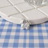 Sterling Silver 999 Year of the Horse Luck Bead for DIY Hand Rope Projects