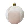 PVC Inflatable Flocked Fabric Baubles Inflatable Christmas Decoration Ball  Festive Atmosphere
