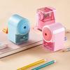 Faber Castell Manual Hand Crank Pencil Sharpener Sharpen 8mm Candy Colors for Student Children Artists Student Office Stationery
