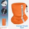 Windproof Winter Warm Fleece Neck Scarves Multicolors Motorcycle Half Face Mask Scarf