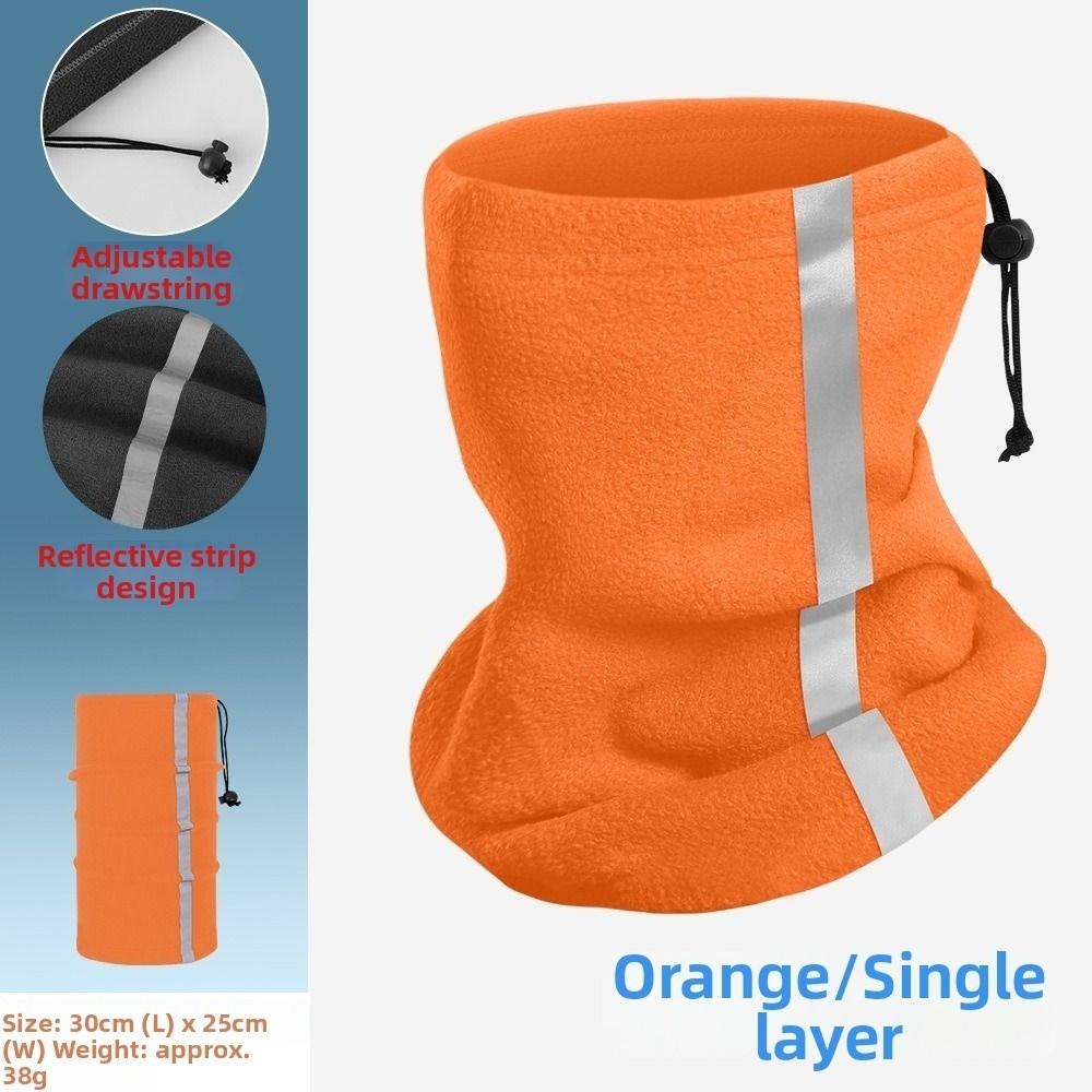 Windproof Winter Warm Fleece Neck Scarves Multicolors Motorcycle Half Face Mask Scarf