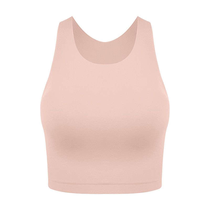 2025 Autumn New Arrival Sports Intimates One-Piece Adhesive Dispensing High Strength Bubble Wrap Workout Bra Beauty Back and Push Up Elastic