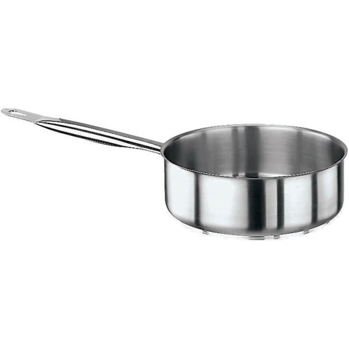 PADERNO AKTA020, 1008-20, 18-10 Stainless Steel, One-Handed Shallow Pot (without Lid)