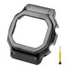 HEZKUGU Compatible G-SHOCK GW-M5610 GW-5630 GW-M5600 GW-M5630A GW-5600 GW-S5600 GW-D5600 GLX-5600 GLS-5600 G-5600E Band Case Set 316 Stainless Steel