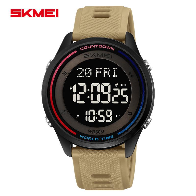 Electronic watch student outdoor leisure men's electronic watch trendy luminous waterproof watch