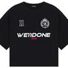 We11done Ss26 Letter Logo Loose Short Sleeve T-Shirt Unisex T-Shirts WD-TT2-26-955-U-BK