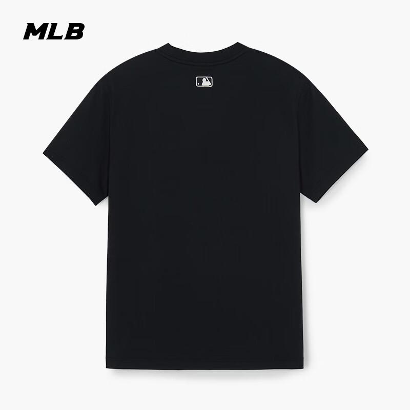 MLB Unisex Solid Color Round Neck Short Sleeve T-Shirt