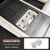 Nio ES8 Silicone Cup Holder: Fits 26 Models, Anti-dirty Protective Cover, Car Interior Decoration Accessory.