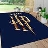 Custom Name Gryffindor Pride Fire Carpet Rug Customizable Soft Washable Anti-Slip Home Living Room Sofa Mats Personalized Rug. 090985