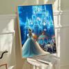 DIY Diamond Painting Crystal Palace and Cinderella Cross Stitch Kit Mosaic Art Diamond Painting Full Circle Diamond Home Decoration