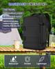Large Capacity 15.6 Laptop Waterproof Backpack Bag Carry On Airplane Cabin Travel Backpack, Men's Business Laptop Bag Travel Bag