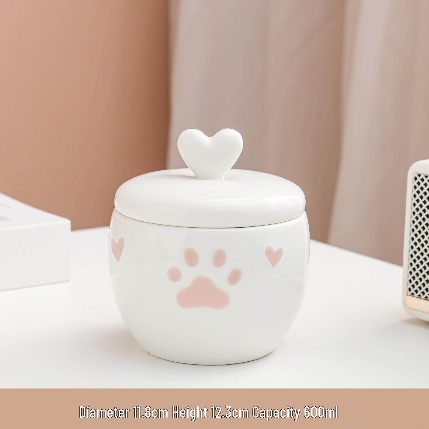 

Керамическая урна для кремации питомцев, памятная для кошек и собак