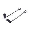 2 Pezzi Coperchio Antipolvere in Silicone Per Spine di Alimentazione Audio di Rete Connettori Speaker Xlr 6.35Mm Tappo Protettivo Impermeabile