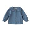 DAVE & BELLA Girls' Denim Shirt