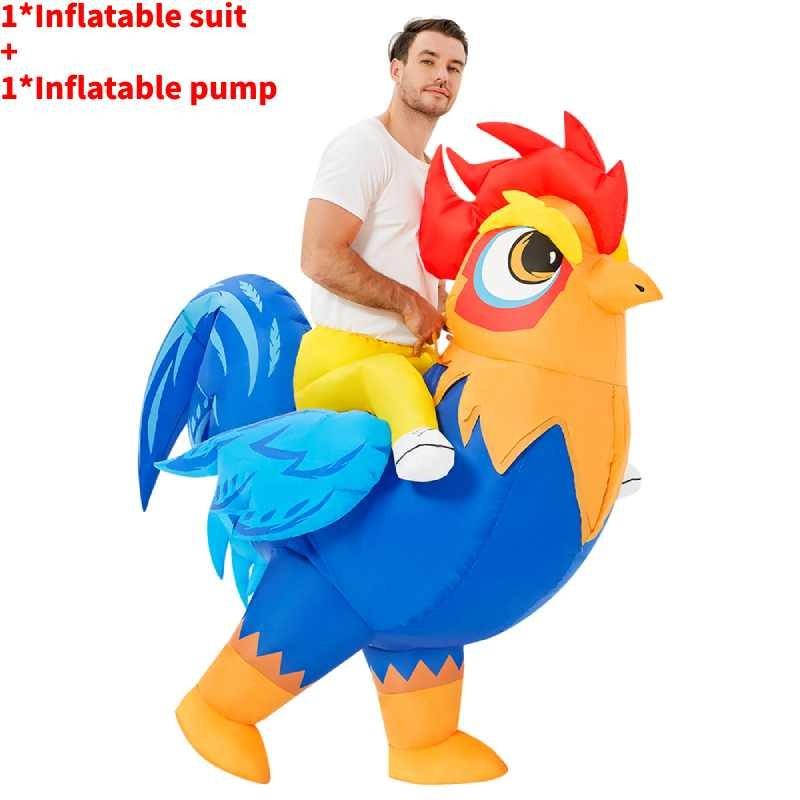 Cartoon Unicorn Squirrel Elk Chicken Costume With Sewing Craft For Childrens Party And Performance