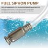 1 Pcs Copper Siphon Pump Oil Fuel Liquid Transfer Pump Suction Pipe Connector