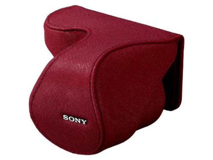 

Красный чехол для объектива Sony LCS-EML2A/R красный
