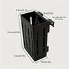 Aquarium Plant Holder Black Plastic Basket with Clip for Fish Tank Aquatic Plant Fixing Stable Installation