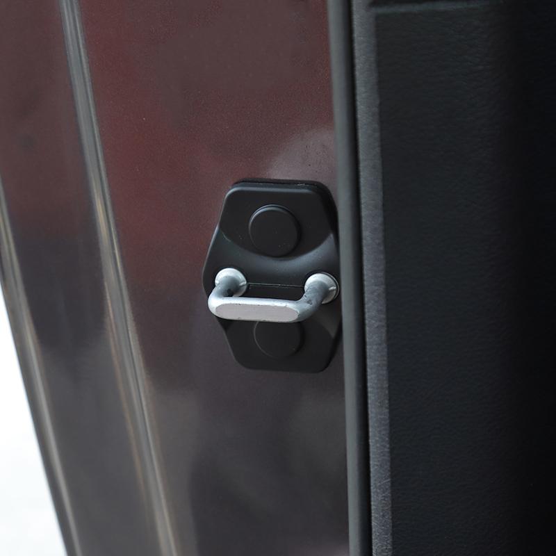 Krycí samolepka dekorace na západku dveří ABS vhodná pro Dodge Challenger 2012 Up Příslušenství interiéru auta