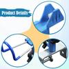 Fishing Rod Holder with Stable, Flexible Metal Base and Removable Pad for Boat,360° Adjustable Trolling Holder Pole Stand Rack