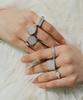 Smgt Signet Series Flat Ring #2 [White]