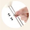 Stainless Steel Cup Brush Bottle Brush Scrubber with   Handle with Hanging   for Cleaning Wine Glasses, Tumblers and