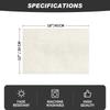 1/2/4-Piece Set, Simple Black Placemats, 12X18 Inch Linen Rectangular Placemats, Heart-Shaped Design, Home DéCor.