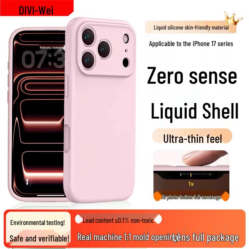 First Guard Zero-Feel Flüssigsilikon iPhone-Hülle