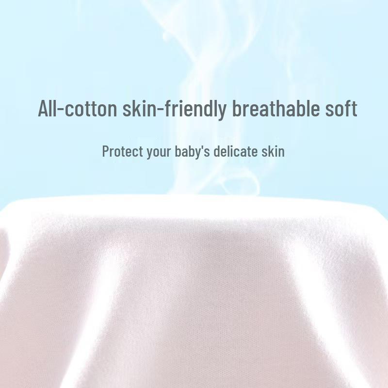 Pure Cotton Newborn Long Sleeve Bodysuit - Spring/Autumn Base Layer Pajamas