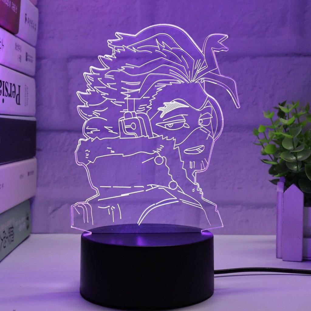Colorful 3d My Hero Academia Night Light Led Table Lamp For Anime Lovers And Collectors