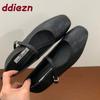Fashion 2025 New Fashion Shallow Women Mary Janes Flats Shoes Spring Autumn Casual Female Buckle Strap Footwear Flats Shoes For Ladies